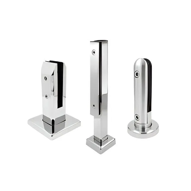 Стеклодержатель для трубы 38.1 (8мм) литой (зеркало) полукруглый