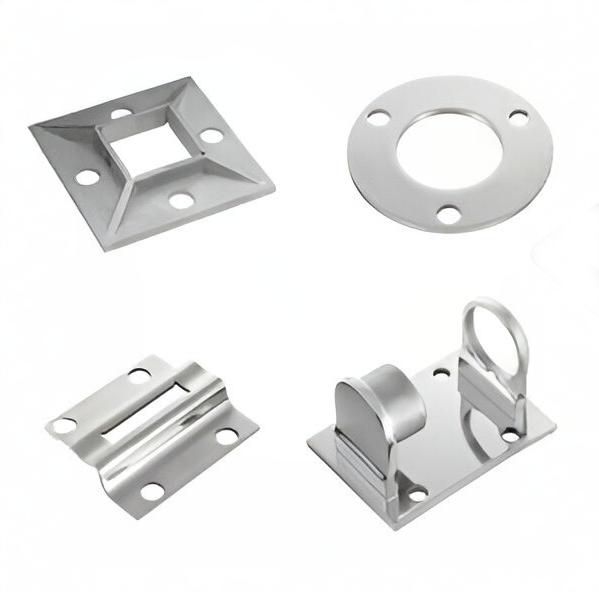 Боковой крепеж стойки сварной (зеркало)