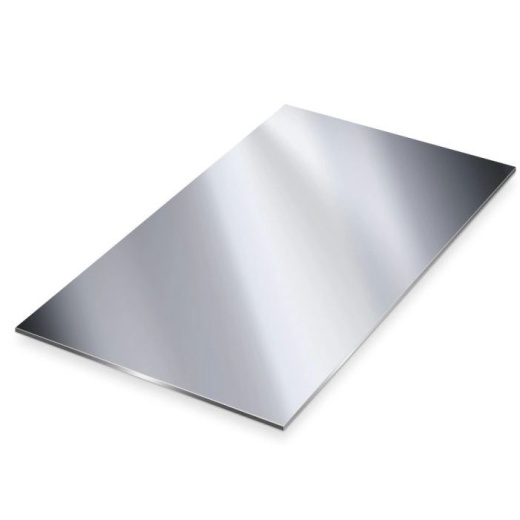 Лист нержавеющий х/к 0.4х1000х2000 BA+PE (зеркальный)